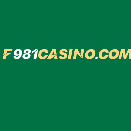 Logo da F981CASINO